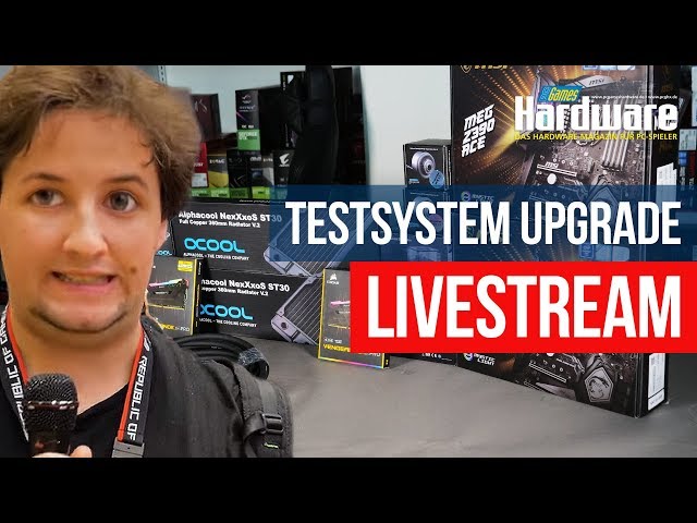 Testsystem-Upgrade | i9-9900k @ 5 GHz Wakü | PCGH Live