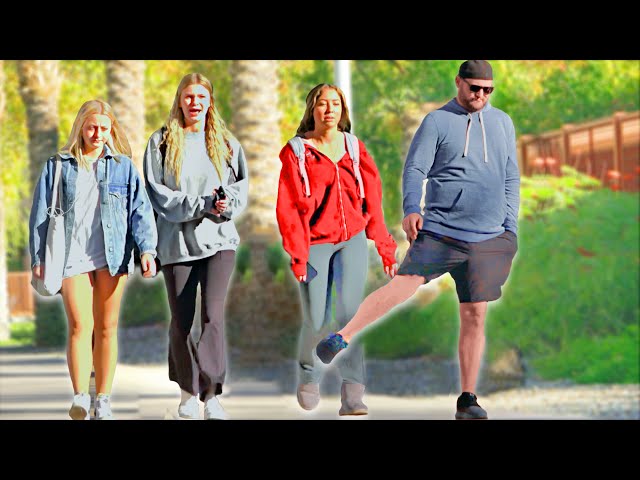 FUNNY WET FART Prank on Campus!