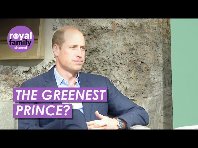 Eco Royal: Prince William Impressed During Visit To Climate Tech Hub