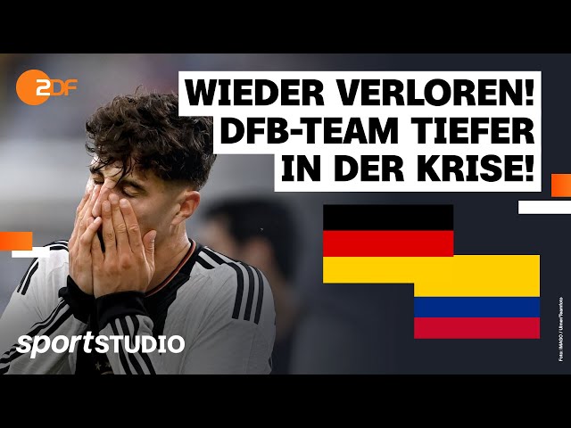 Deutschland – Kolumbien Highlights | Freundschaftsspiel | sportstudio