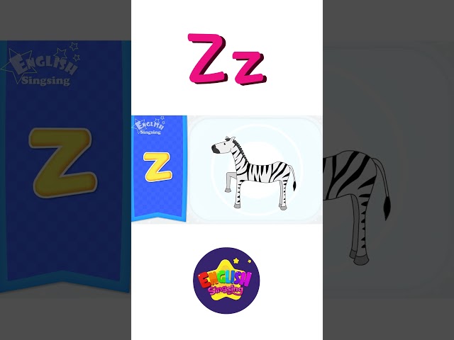 Z Phonics - Letter Z - Alphabet song | Learn phonics for kids #shorts