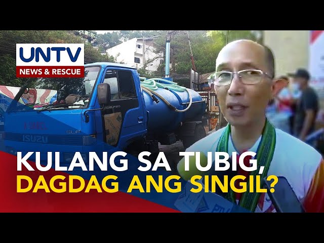 Water delivery services sa Baguio City na magtataas ng singil sa tubig, binalaan ng LGU