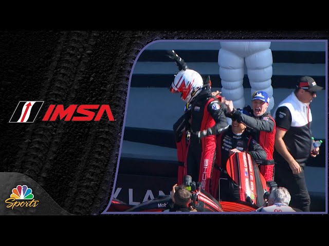 Team Penske celebrates after competitive Rolex 24 at Daytona | Motorsports on NBC