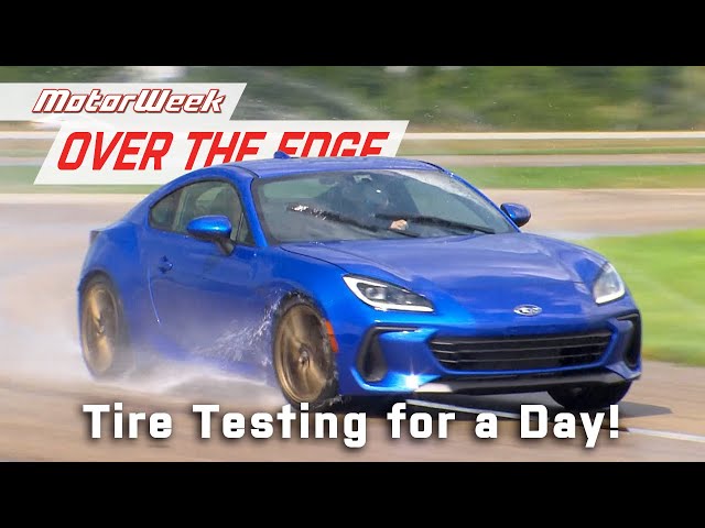 Being a Tire Tester for a Day with TireRack! | MotorWeek Over the Edge