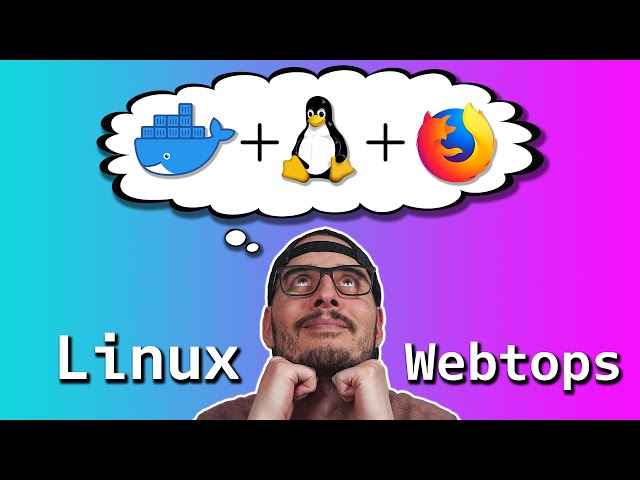 Linux desktop, inside of a container, inside of a browser???  Yes. A Webtop.