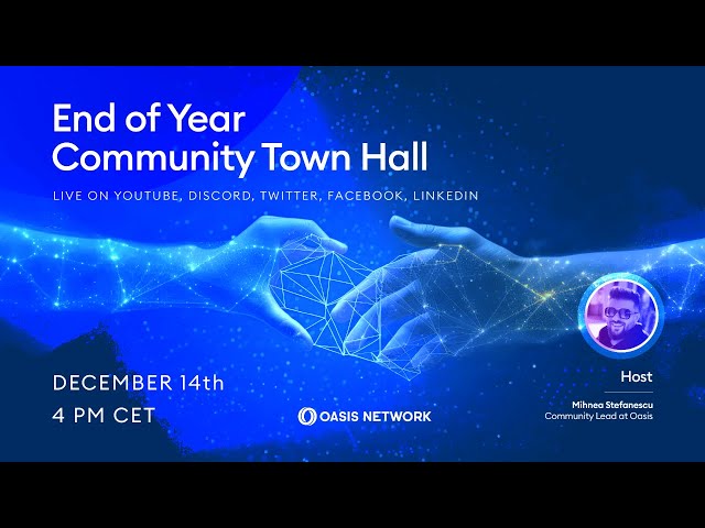 End of Year Community Town Hall
