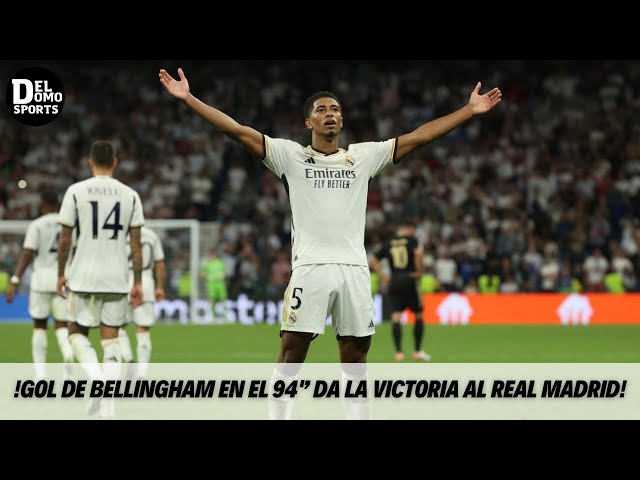 ¡GOL DE BELLINGHAM SALVA AL MADRID! | Real Madrid 1-0 Union Berlín | Champions League