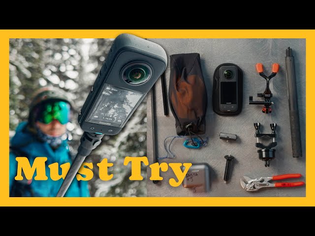 Insta360 X4 & X3: the 10 BEST Accessories for 360 Filming!