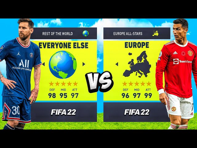 EUROPE vs. EVERYONE ELSE... in FIFA 22! 🌎