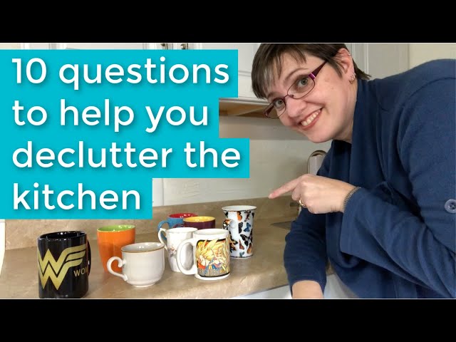 10 Questions to Help Declutter the Kitchen