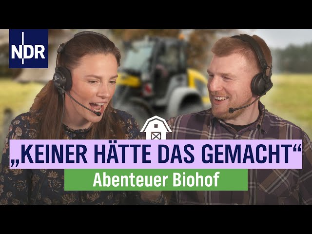 Jenny und Sven Ole reagieren auf ihre "Nordreportage: Heu, Milch, Ernte-Hektik" |  NDR auf'm Land