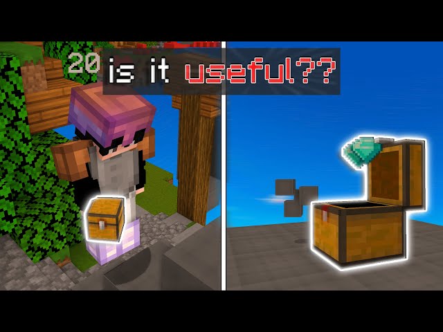 The new bedwars items are USEFUL?!?! (Minecraft Bedwars)