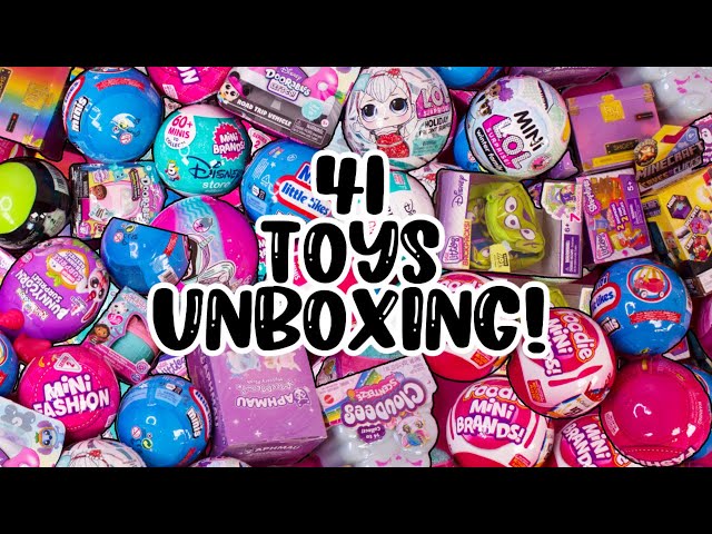 UNBOXING 41 NEW Blind Bags! HUGE Unboxing Party