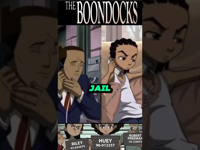 The Boondocks | Tom Goes to Jail 🚔#shorts #boondocks