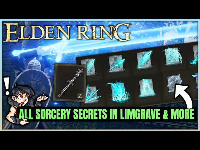 How to Get All Sorceries & Best Glintstone Staff Straight Away - Elden Ring Sorcery Magic Guide!