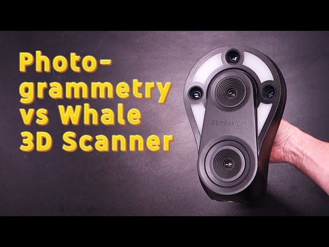 Pro 3D Scanner Better Than Photogrammetry? (3DMakerPro Whale Review)