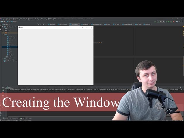 Creating the Window | Java Snake Part 1