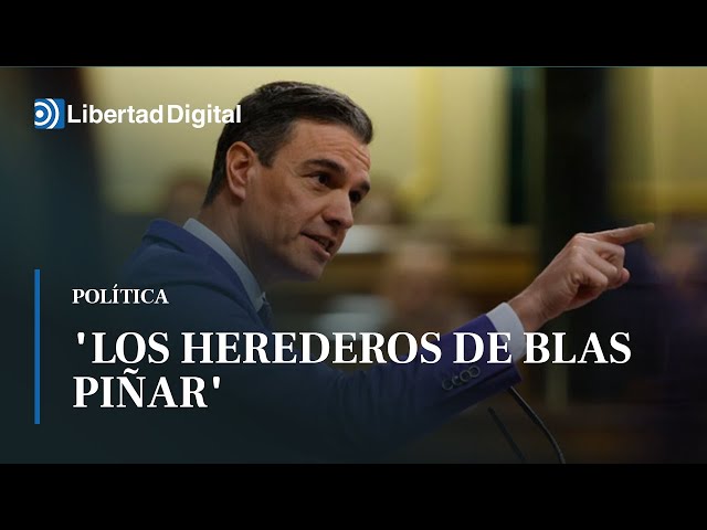 Sánchez carga contra Tamames por representar a Vox, "Los herederos de Blas Piñar"