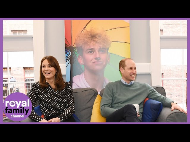 Prince William and Kate Visit Youth Mental Health Charity In Dublin