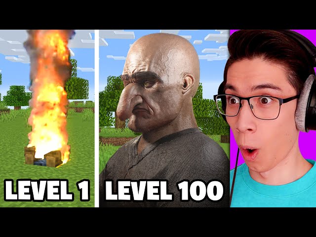 Testing Realistic Minecraft Hacks From Level 1 to 100