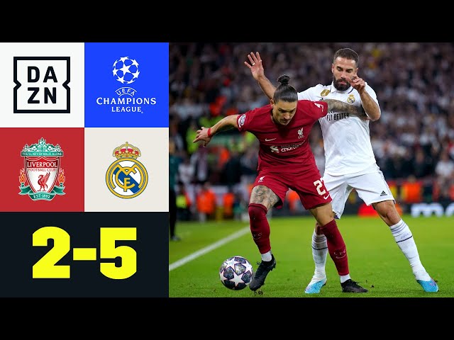 FC Liverpool - Real Madrid 2:5 | UEFA Champions League | DAZN Highlights
