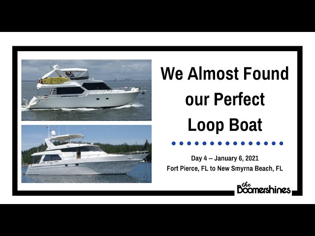 Day 4 of our RV trip & we almost found our perfect great loop boat!