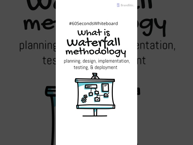 What is Waterfall Methodology in Project Management #shorts