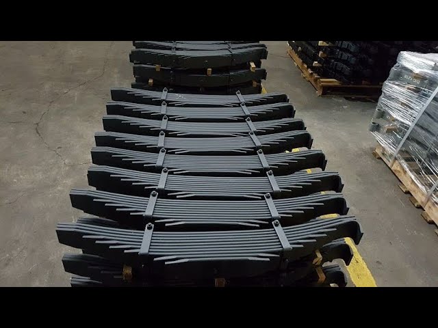Leaf spring production process and other interesting production lines