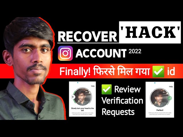 How To Recover a Hacked Instagram Account 2024 FAST | Instagram hack id ko Recover Kaise Kare