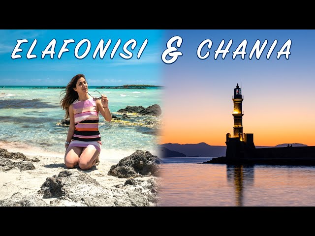 Elafonisi Beach & Chania Sunset Tour | Crete Travel Vlog