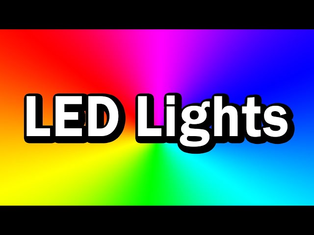 LED Lights - Color Changing Screen - Slow & Smooth (10 Hours)