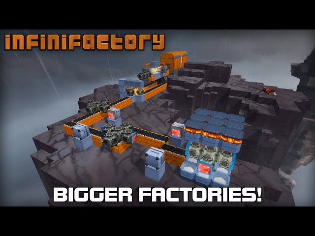 Simple Logic and Bigger Factories! (Infinifactory #03)