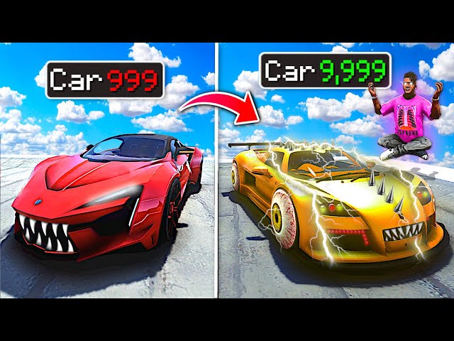 Upgrading GOD CARS To SUPERGOD CARS In GTA 5!