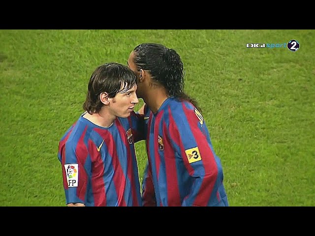 When 17 Year Old Lionel Messi TOYED with €1 Billion+ Real Madrid Team [HD]