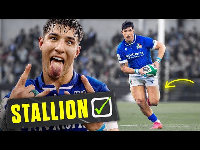 THE ITALIAN STALLION! | Tommaso Menoncello's Rugby Brilliance!