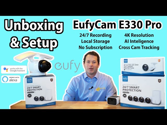 ✅ Unboxing & Setup: EufyCam E330 Outdoor Security Camera - 24/7 4K Local Recording With AI