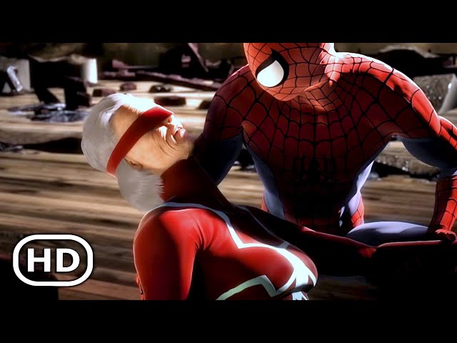 Spider-Man Saves Madame Web Cinematic Scene (4K ULTRA HD)