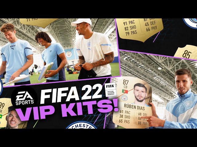 Mahrez reacts & a new Dias rating!? 👀  Player VIP kits | FIFA22