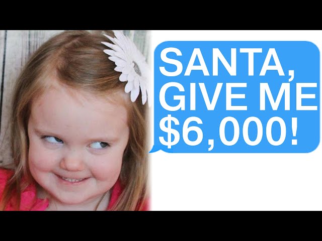 r/Choosingbeggars Dear Santa, Give Me $6,000 For Christmas!