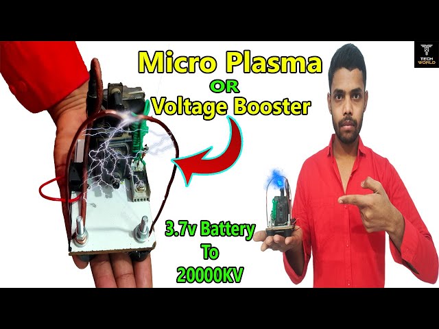 How To Make Micro Plasma | Micro Plasma Using EHT (Flyback Transformer) | Voltage Booster |  Hindi