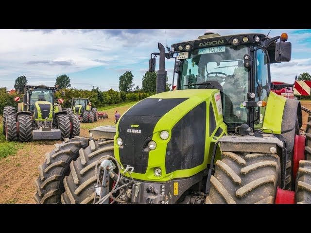 CLAAS tractors in action | seeding | Horsch | farming | agriculture