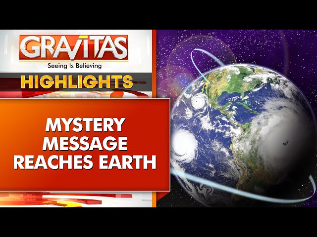 Cosmic hello from 226 million kilometres | Gravitas Highlights
