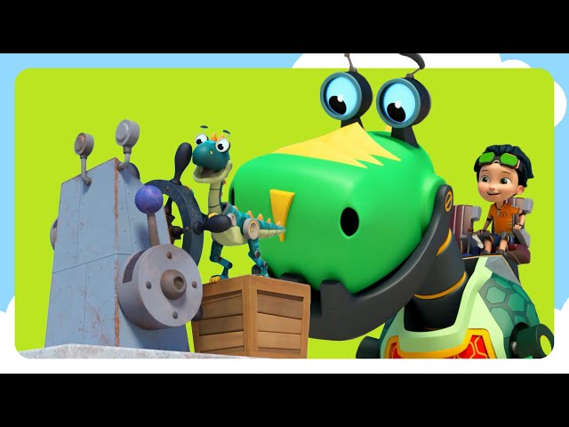 Rusty and the Dino Invasion and MORE | Rusty Rivets | Cartoons for Kids