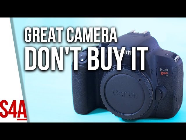 Canon T7i Review and why you shouldn't buy it