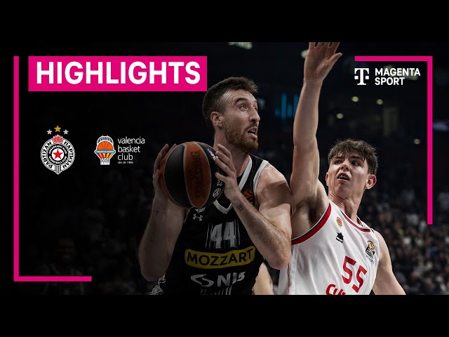 Partizan Mozzart Belgrad - Valencia Basket | Turkish Airlines EuroLeague | MAGENTA SPORT