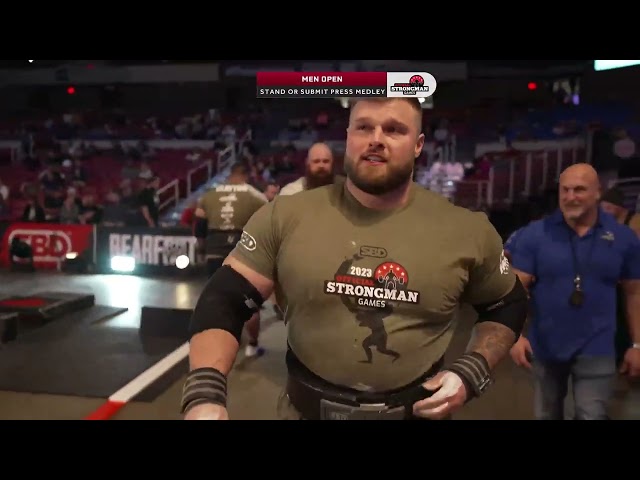 World's Strongest Man Pathway Qualifier | Official Strongman Games 2023