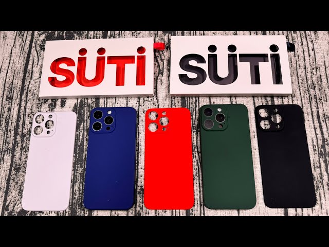 Süti PhoneBacks - The World's Most Minimalist iPhone Case