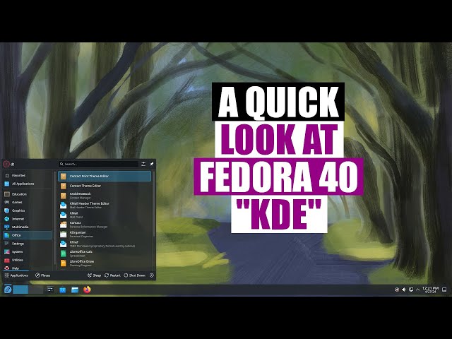 Looking At Fedora 40 "KDE" (Should THIS Be The Official Fedora Flavor?)
