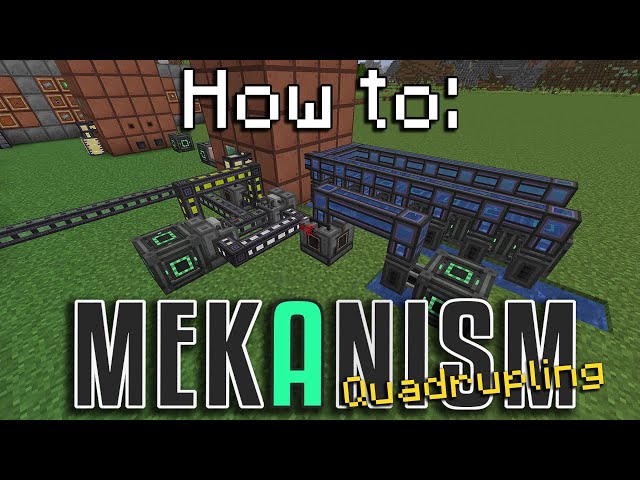 How to: Mekanism | Ore Quadrupling (Minecraft 1.16.5)