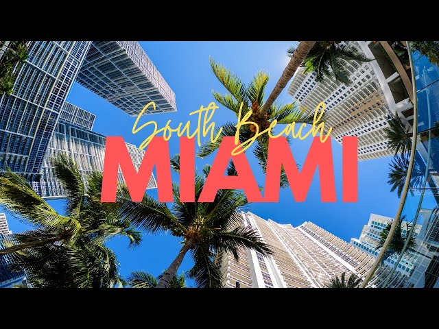 Miami South Beach Drone in Fast Motion! #dronevideo